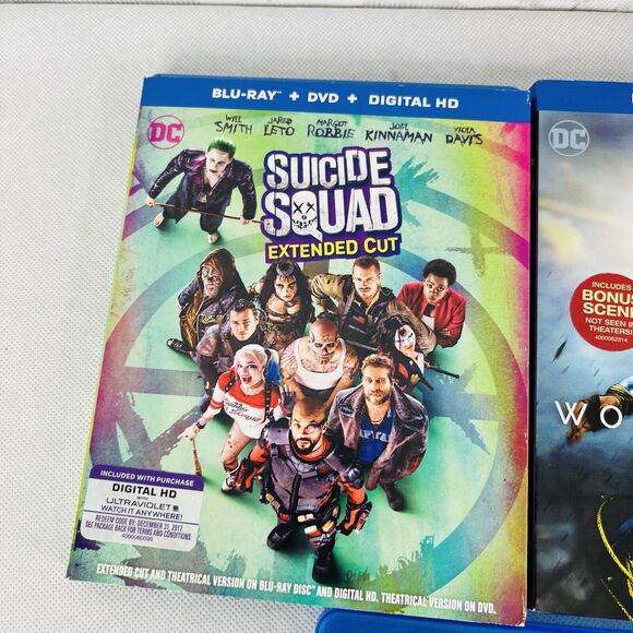 Batman v Superman: Dawn of Justice, Wonder Woman & Suicide‎ Squad Blu-ray Lot - Picture 4 of 7